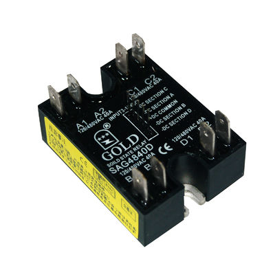 3v 50 ampères relais à semi-conducteur de 2 phases pour la commutation de charge de C.C