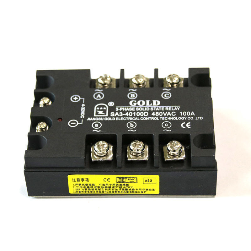 ISO9001 relais à semi-conducteur de l'électro-aimant 25a Ssr, circuit à C.A. Ssr
