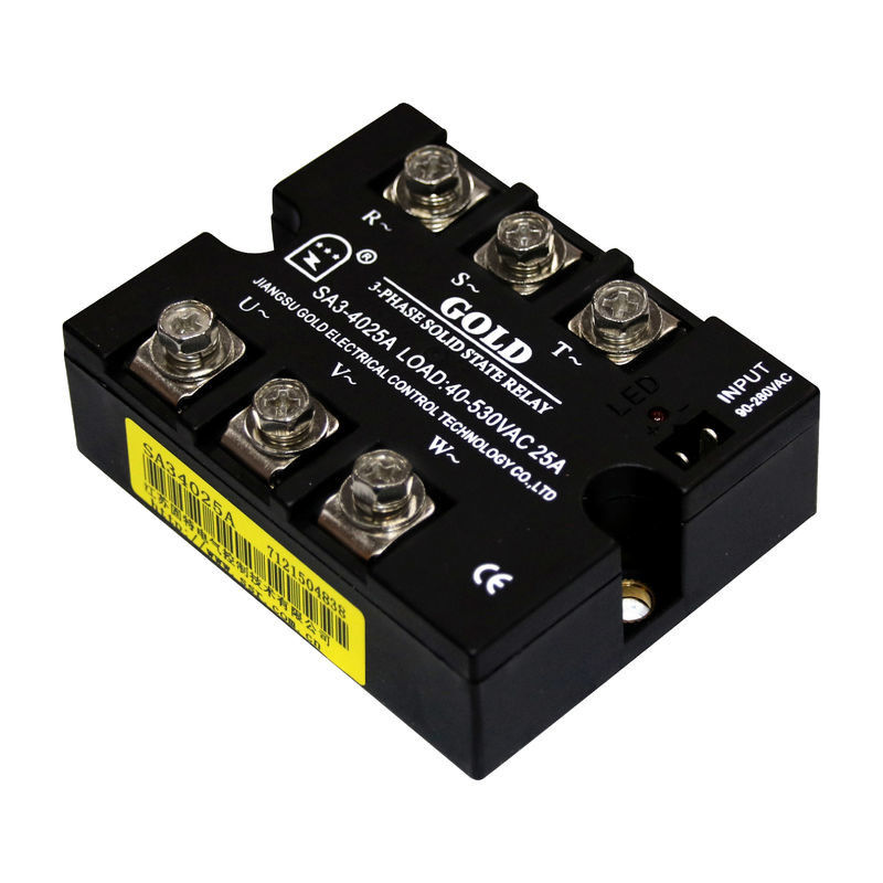 High Power 120v 3 Phase Solid State Relay 100 Amp